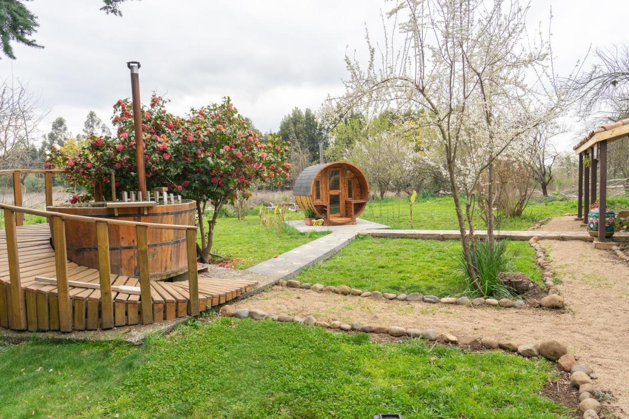 La Casa De Adobe Natural Y Mas Bulnes Екстер'єр фото