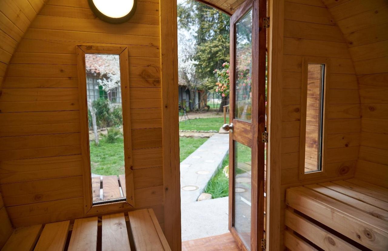 La Casa De Adobe Natural Y Mas Bulnes Екстер'єр фото
